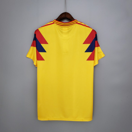 Columbia 1990 home Retro soccer jerseys