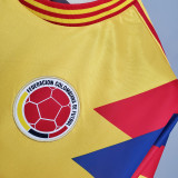 Columbia 1990 home Retro soccer jerseys