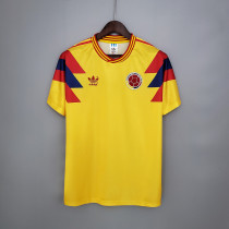 Columbia 1990 home Retro soccer jerseys Columbia 1990 home Retro soccer jerseys