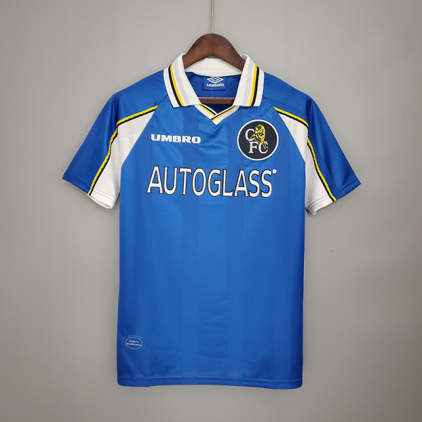 Chelsea 1997/99 home Retro soccer jerseys