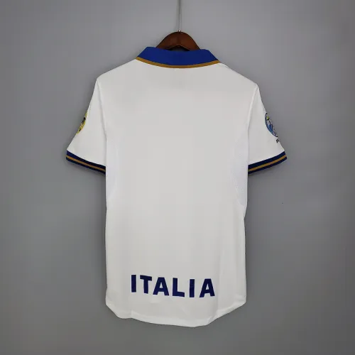 Retro Italy 1996 away soccer jerseys