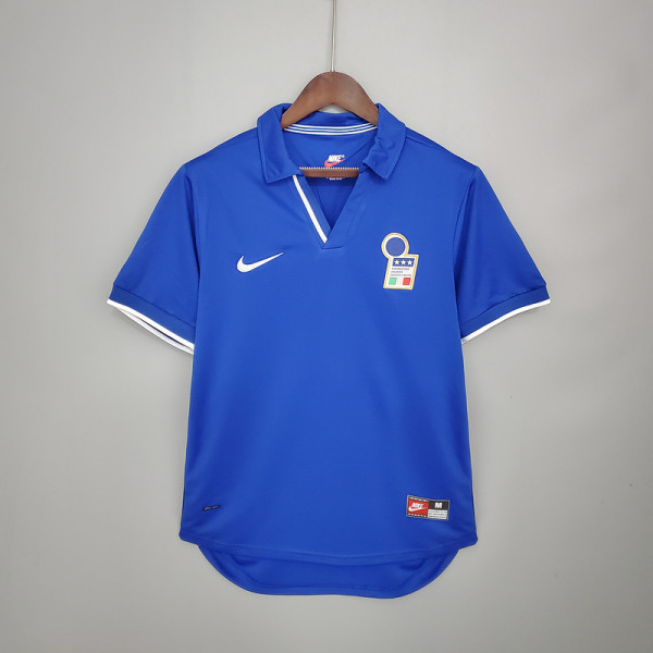 Retro Italy 1998 home soccer jerseys