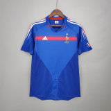 Retro France 2004 home soccer jerseys