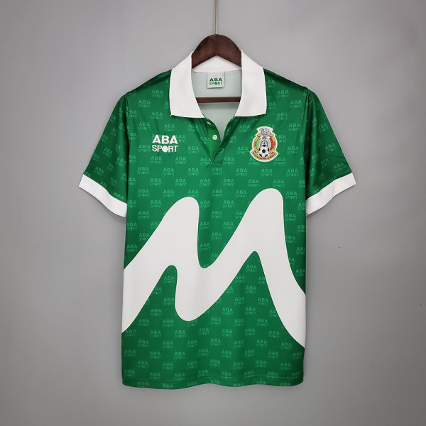 Retro Mexico 1995 home Soccer jersey