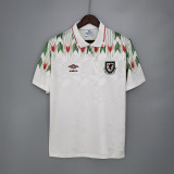 Retro Wales 1990/92 away Soccer jersey