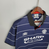 Retro Manchester United 1999/00 away Soccer jersey