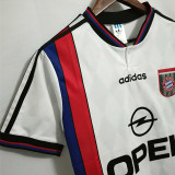 Retro Bayern Munich 1995/96 away white Soccer jersey