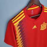 Retro Spain 2014 home Soccer jersey
