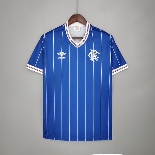Retro Rangers 1982/83 home Soccer jersey