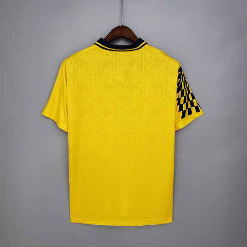 Retro Tottenham 92/94 Away Yellow Soccer jersey