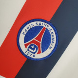 Retro Paris PSG 2002/03 away white Soccer jersey