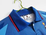AC Milan 1995/96  blue away Soccer jersey