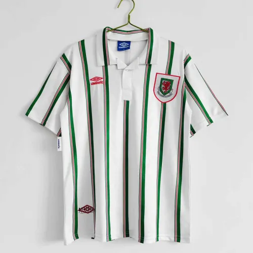 1993/95 Wales away Retro Soccer jersey