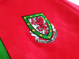 1996/98 Wales home Retro Soccer jersey