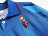 AC Milan 1995/96  blue away Soccer jersey