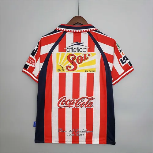 99-00 Chivas home Soccer jersey