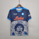 21-22 Napoles black maradona version Soccer jersey