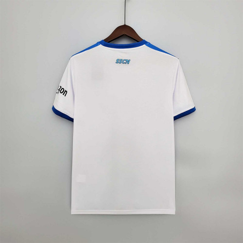 21-22 Napoles white maradona version Soccer jersey