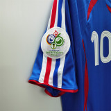 France 2006 home Retro soccer jerseys