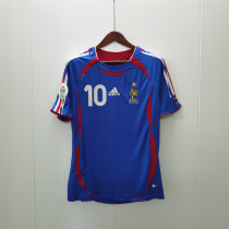 France 2006 home Retro soccer jerseys