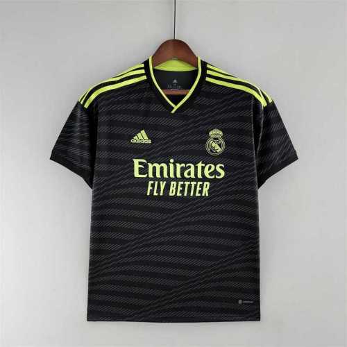 Real madrid  2022/23 third away soccer jerseys