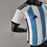 Argentina 2022/23 home kids soccer jerseys