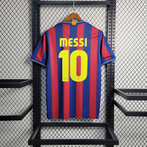 Barcelona 2009-10 home Retro soccer jerseys