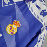 Real Madrid 1996/97 away Retro Soccer jersey