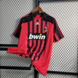 AC Milan 2007/08 soccer jerseys