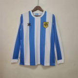 Argentina 1978 home Long sleeve Retro soccer jerseys