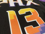 Season 23 SUNS BLACK ANNOUNCEMENT EDITION No. 13 Nash NBA Jersey