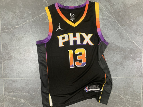 Season 23 SUNS BLACK ANNOUNCEMENT EDITION No. 13 Nash NBA Jersey