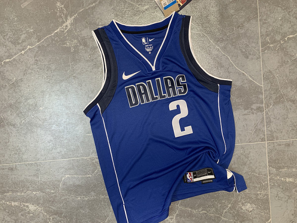 Season 23 Mavericks Blue Logo Edition No. 2 Owen NBA Jersey