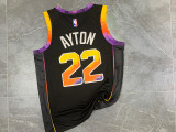Season 23 Sun Black announcement edition No. 22 Ayton NBA Jersey