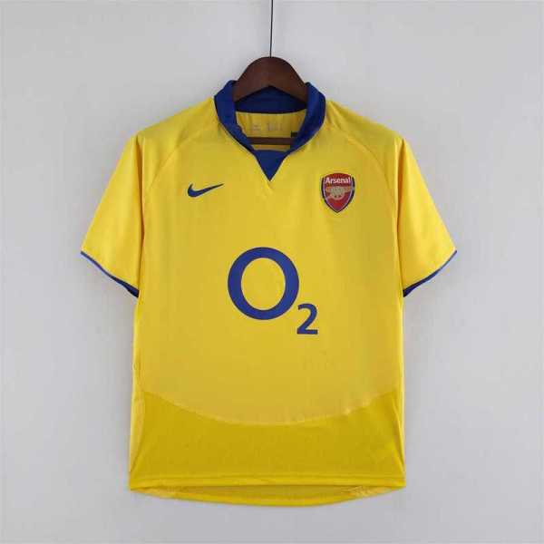 Arsenal 2003/05 away soccer jersey size S-2XL