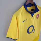Arsenal 2003/05 away soccer jersey size S-2XL