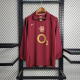 Arsenal 2005/06 long sleeve home Retro soccer jerseys