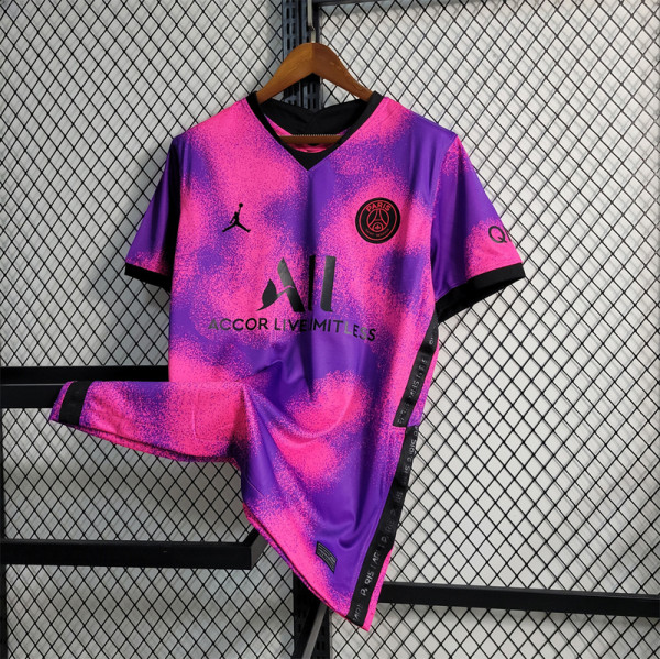 PSG 2020/21 Jordan PSG fourth away purple S-2XL