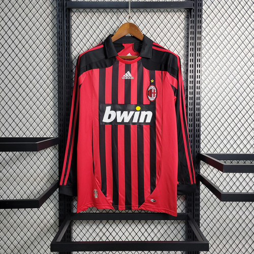 AC Milan 2007/08 Long Sleeve Size S-XXL