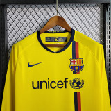Retro Barcelona 2008/09 Away Long Sleeve Size S-XXL