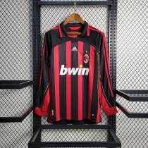 AC Milan 2006/07 home Long Sleeve