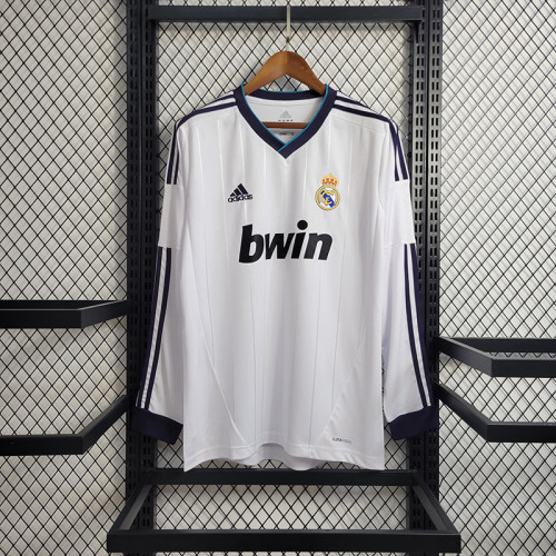 Real Madrid 2012/13 home Long Sleeve Size S-XXL