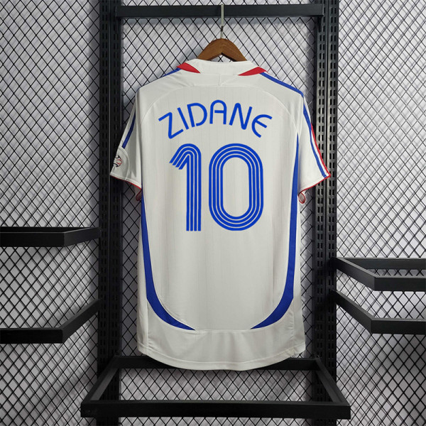 France 2006 away Retro soccer jerseys