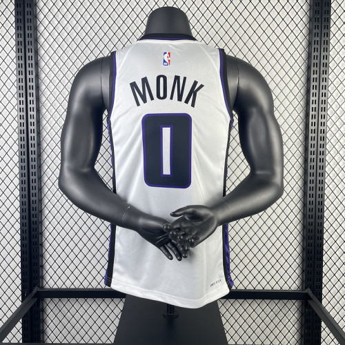 Season 24 Kings Home White No. 0 Monk