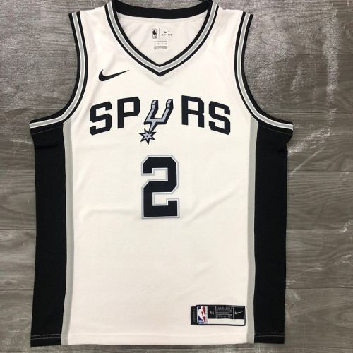 Spurs White No. 2 Leonard