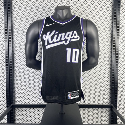 Season 24 Kings Away Black No. 10 Sabonis