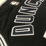 Spurs Black Retro No. 21 Duncan