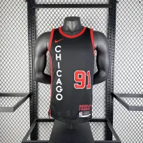 24th Season Bulls City Edition No. 91 Rodman