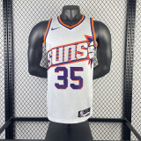 Suns Home White No. 35 Durant