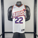 Suns Home White No. 22 Ayton